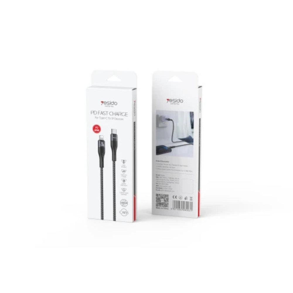 YESIDO CA155 SwiftCharge 20W Type-C to Lightning Cable