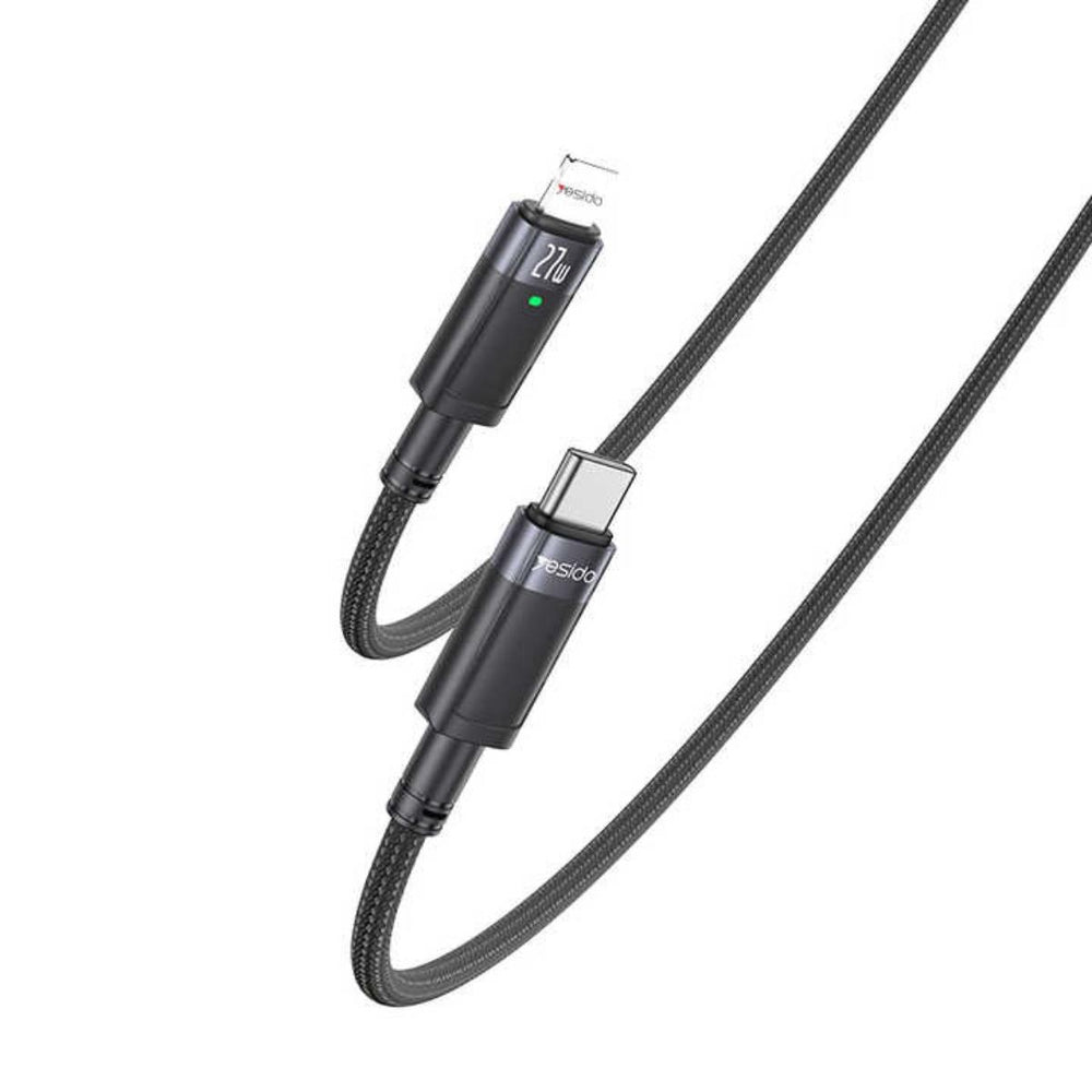 YESIDO CA159 Smart Auto Cut-Off Lightning PD Charging Cable