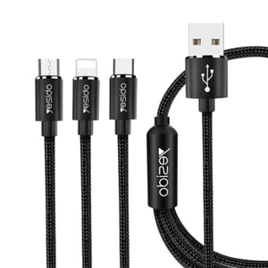 YESIDO CA60 3-in-1 USB Multi Charging Cable