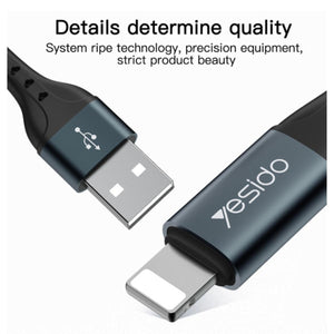 YESIDO CA62 3-in-1 USB Fast Charging Data Cable