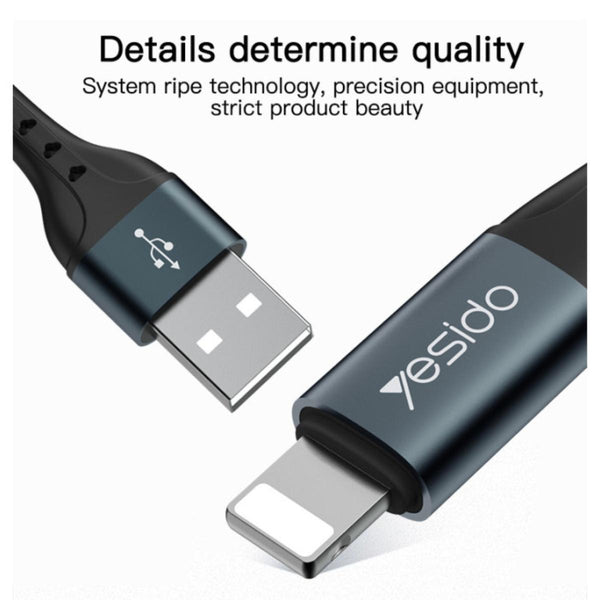 YESIDO CA62 3-in-1 USB Fast Charging Data Cable