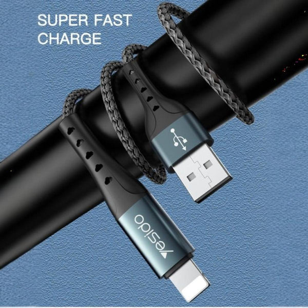 YESIDO CA62 3-in-1 USB Fast Charging Data Cable