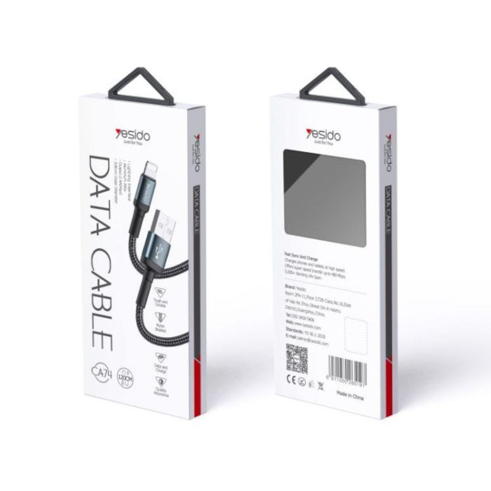 YESIDO CA74 3-in-1 USB Fast Charging Data Cable