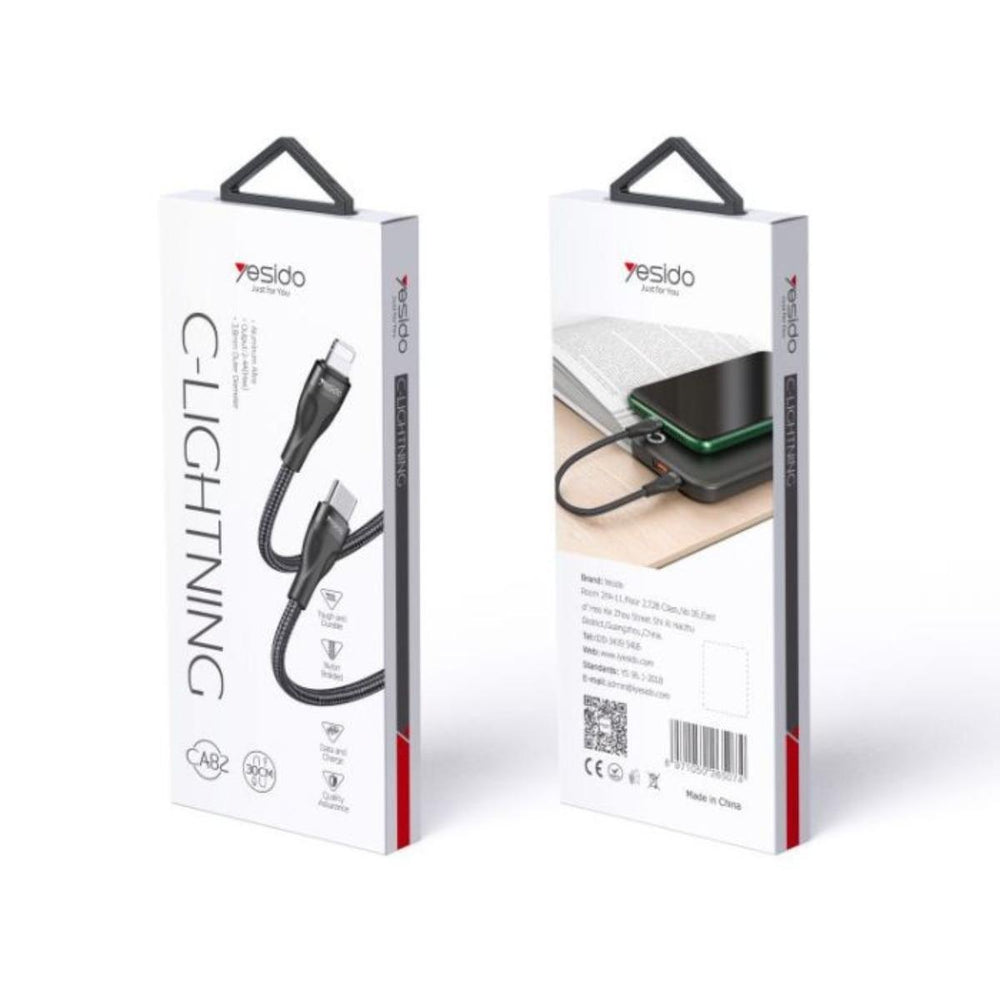 YESIDO CA82 Type-C to Lightning Fast Charging Cable