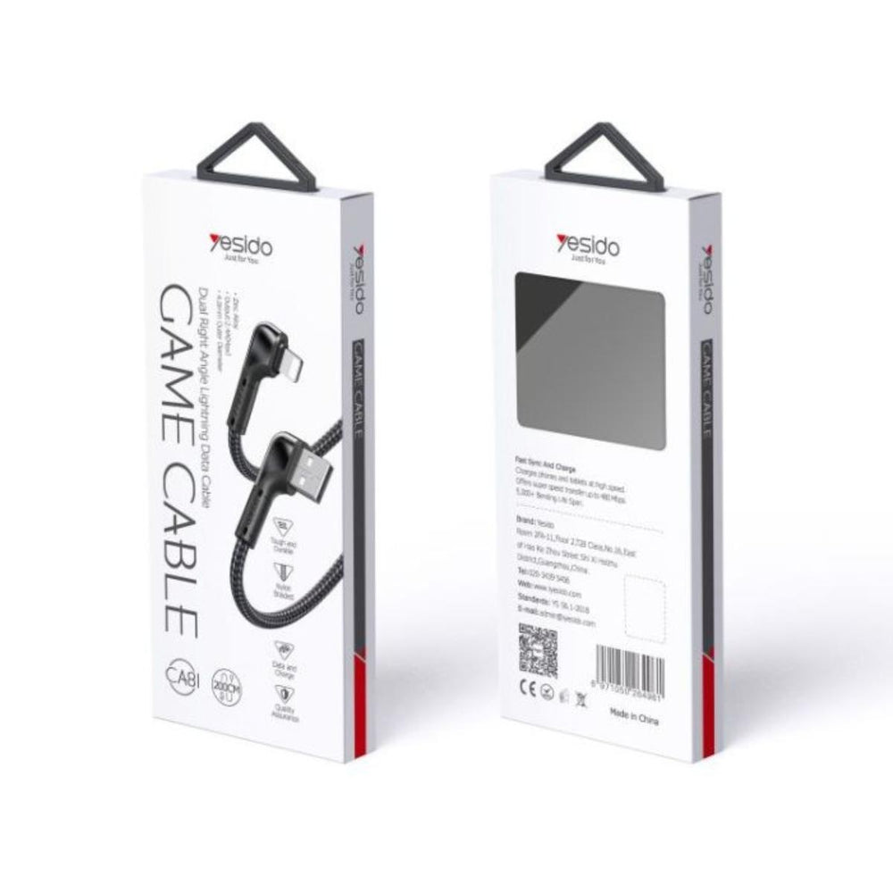 YESIDO CA82 Type-C to Lightning Fast Charging Cable