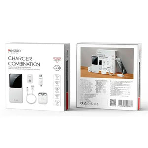 YESIDO CG10 5-in-1 Charging & Tech Set