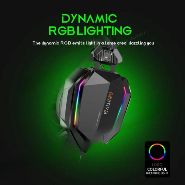 YESIDO EK03 RGB Gaming Headset with Surround Sound