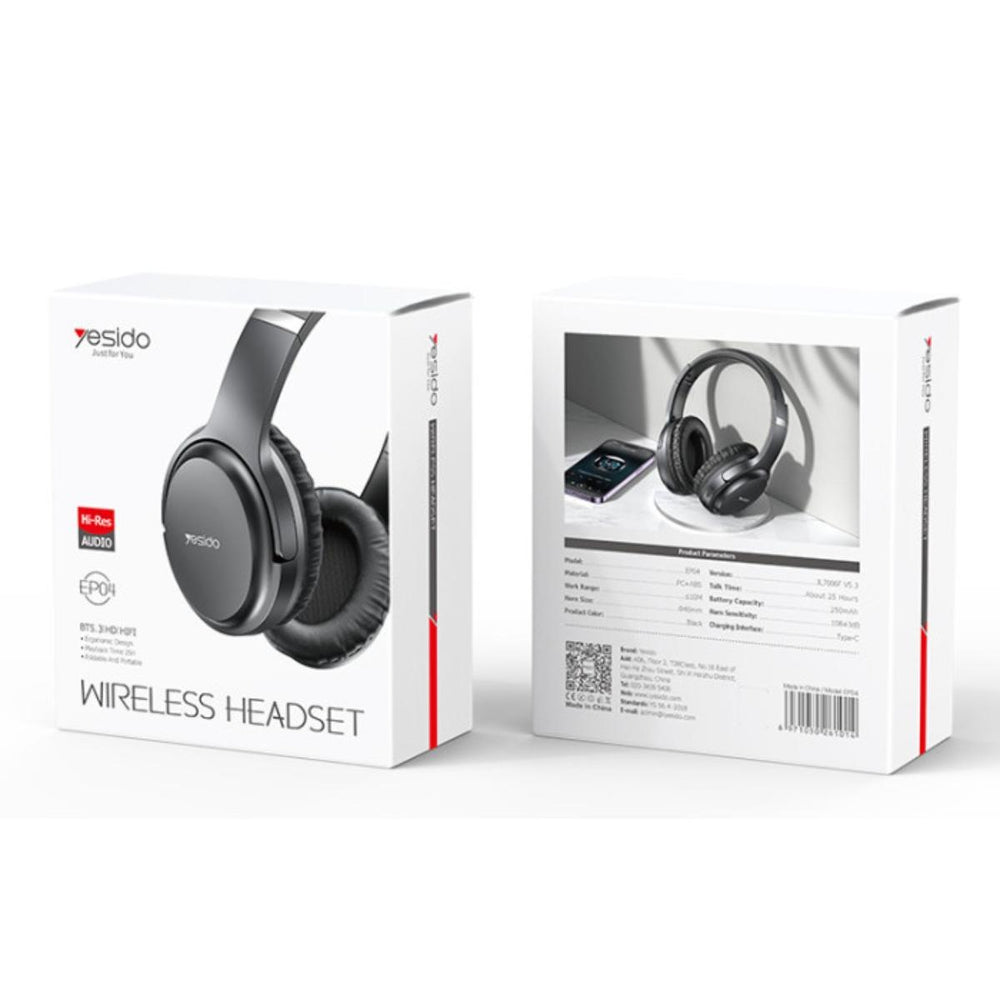 YESIDO EP04 Wireless Studio Over-Ear Headphones