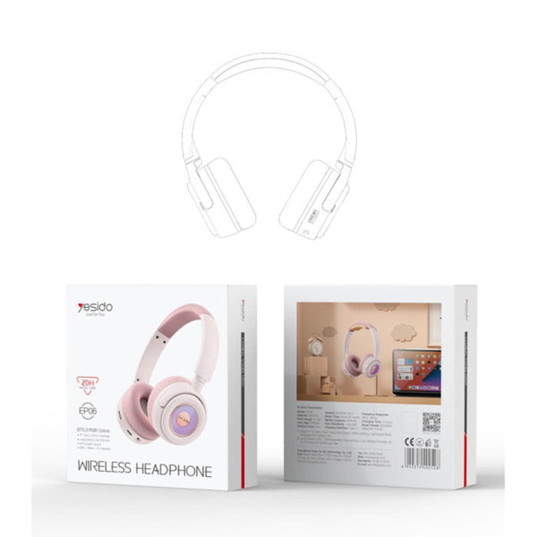 YESIDO EP06 Kids Wireless Bluetooth Headphones