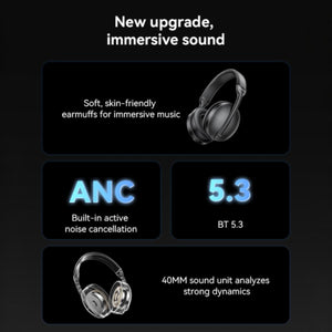 YESIDO EP08 ANC Wireless Over-Ear Headphones