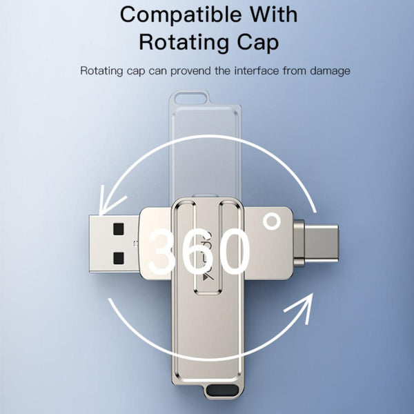 YESIDO FL17 2-in-1 USB & Type-C Flash Drive