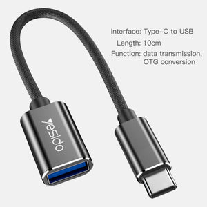 YESIDO GS01 Type-C to USB-A OTG Adapter