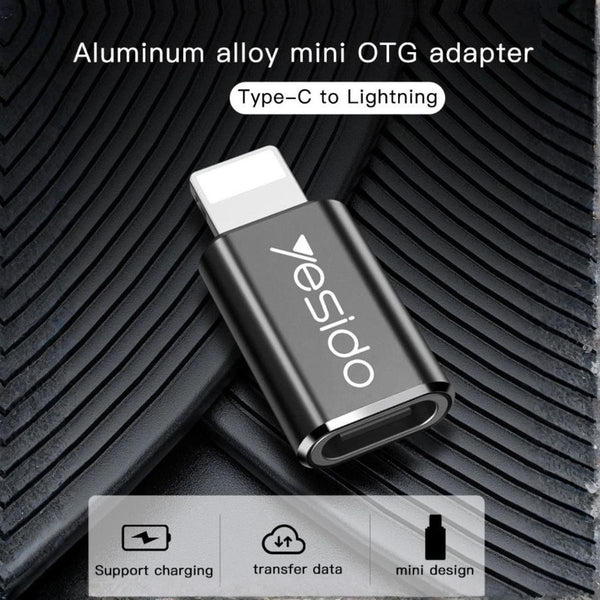 YESIDO GS03 Lightning to Type-C OTG Mini Adapter
