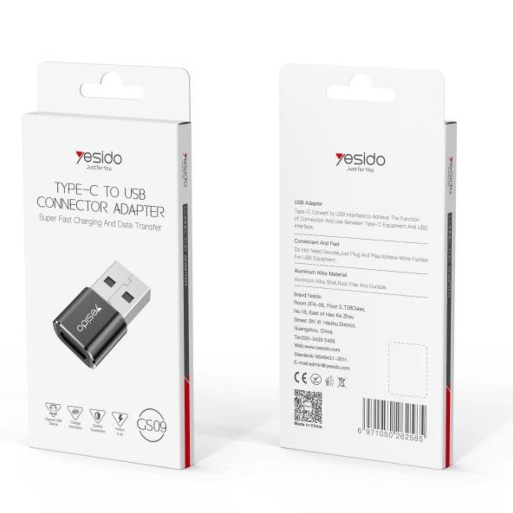 YESIDO GS09 USB to Type-C OTG Mini Adapter
