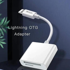 YESIDO GS11 2-in-1 Lightning Card Reader Adapter