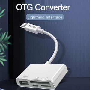 YESIDO GS12 4-in-1 Lightning OTG Adapter