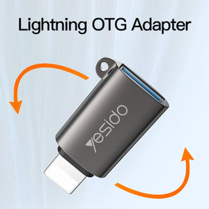 YESIDO GS14 Lightning to USB OTG Adapter