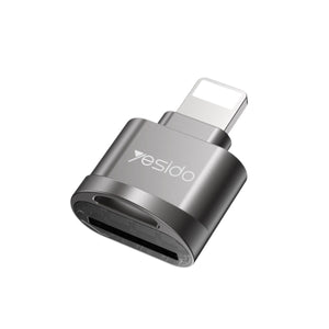 YESIDO GS18 Lightning OTG TF Card Reader Adapter