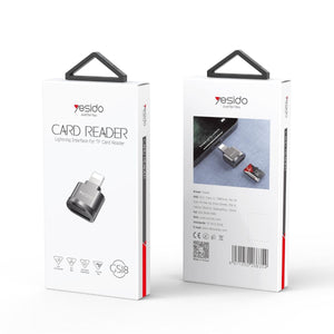 YESIDO GS18 Lightning OTG TF Card Reader Adapter