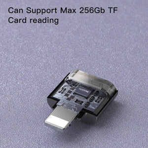 YESIDO GS18 Lightning OTG TF Card Reader Adapter