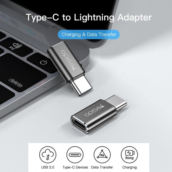 YESIDO GS22 Type-C to Lightning OTG Adapter