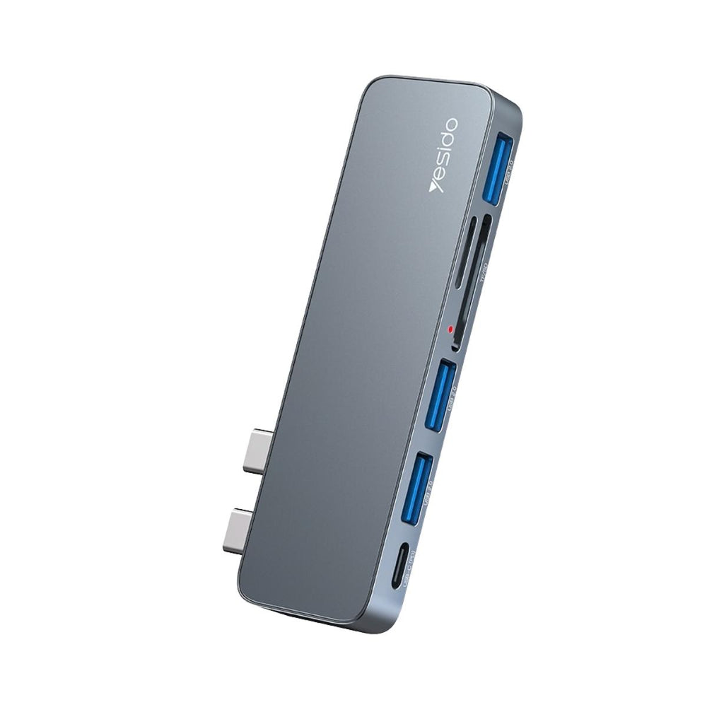 YESIDO HB10 6-in-1 Dual Type-C USB Hub