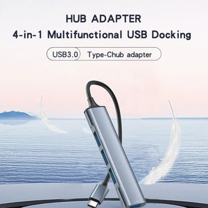 YESIDO HB16 7-in-1 Type-C Multi-Port USB Hub