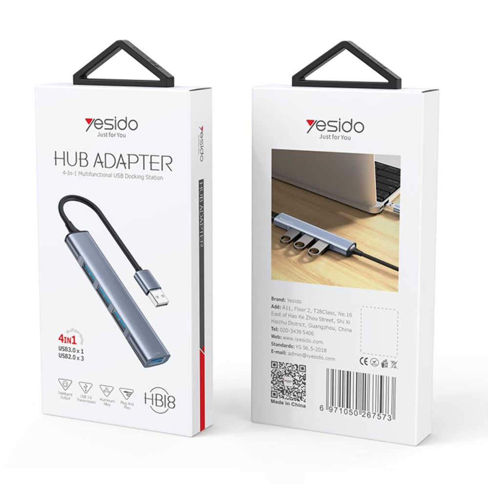YESIDO HB18 Multi-Port USB Docking Hub