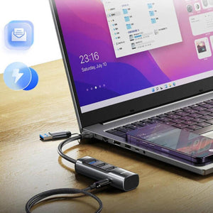 YESIDO HB19 4-in-2 USB-C Multi-Port Hub