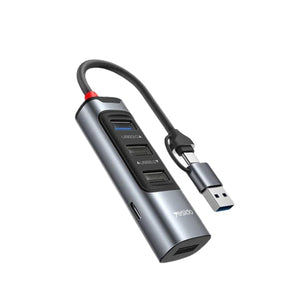 YESIDO HB20 5-in-2 USB Hub Adapter