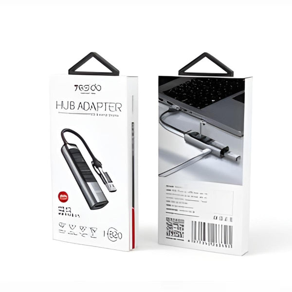 YESIDO HB20 5-in-2 USB Hub Adapter
