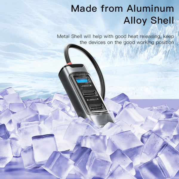 YESIDO HB20 5-in-2 USB Hub Adapter