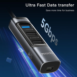 YESIDO HB24 Type-C Multi-Port USB Hub with Display Output