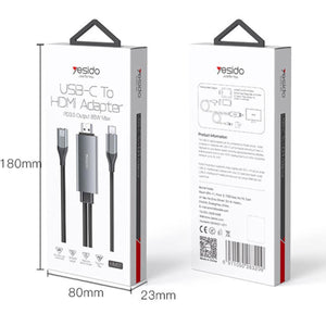 YESIDO HM01 Type-C to HDMI 4K 60Hz Video Cable