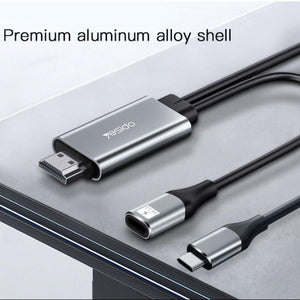 YESIDO HM01 Type-C to HDMI 4K 60Hz Video Cable
