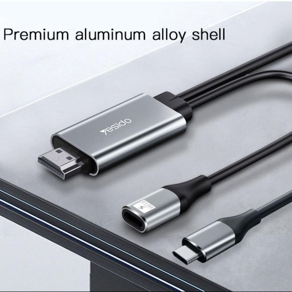 YESIDO HM01 Type-C to HDMI 4K 60Hz Video Cable