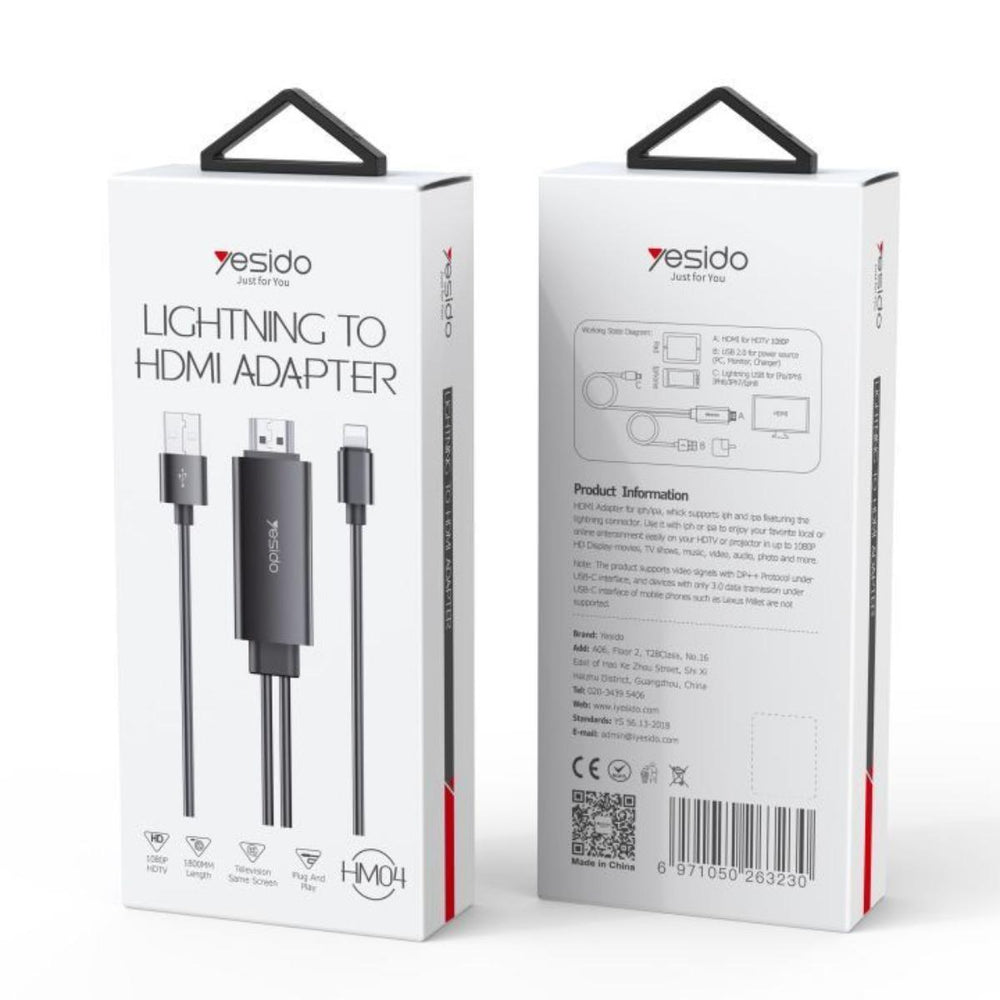 YESIDO HM03 Type-C to HDMI 4K Display Cable