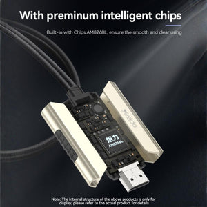 YESIDO HM14 Max 3-in-1 Lightning/Micro/Type-C to HDMI Cable
