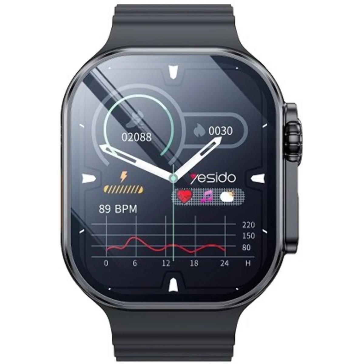 YESIDO IO27 HD Smart Watch with NFC & Wireless Charging