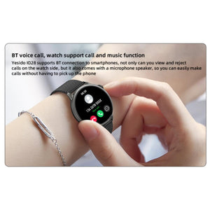 YESIDO IO28 HD Calling Smart Watch with Dual Strap