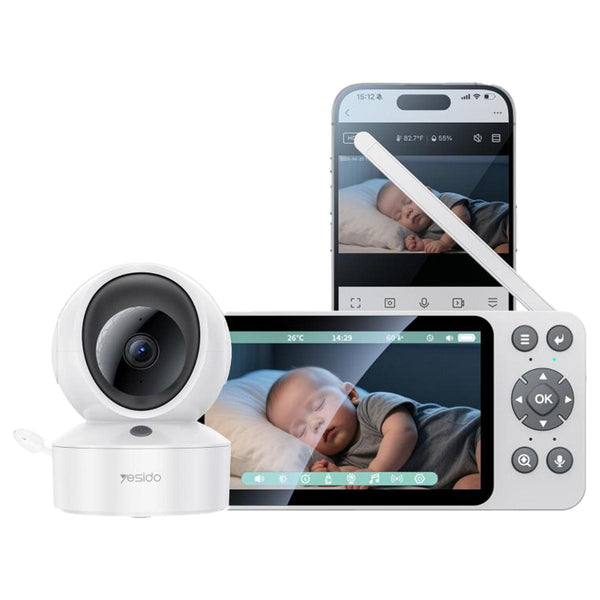 YESIDO KM28 Smart HD WiFi Baby Monitor