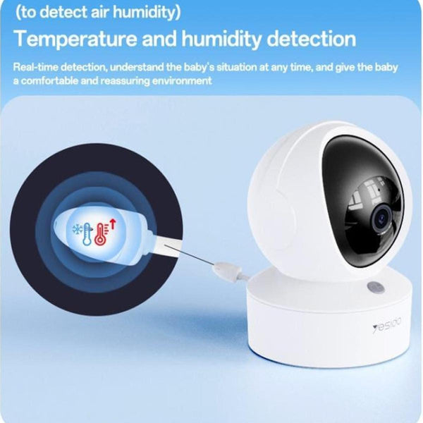 YESIDO KM28 Smart HD WiFi Baby Monitor