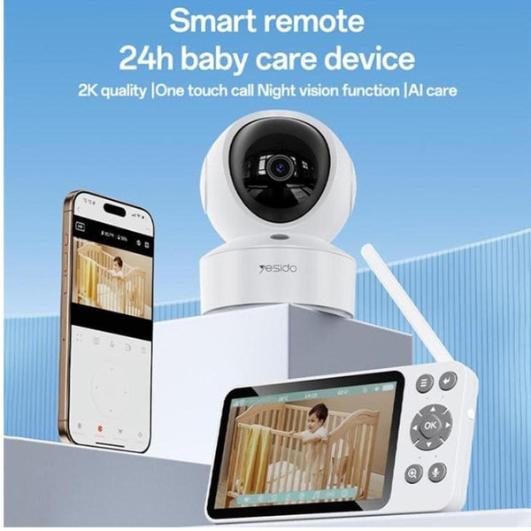 YESIDO KM28 Smart HD WiFi Baby Monitor