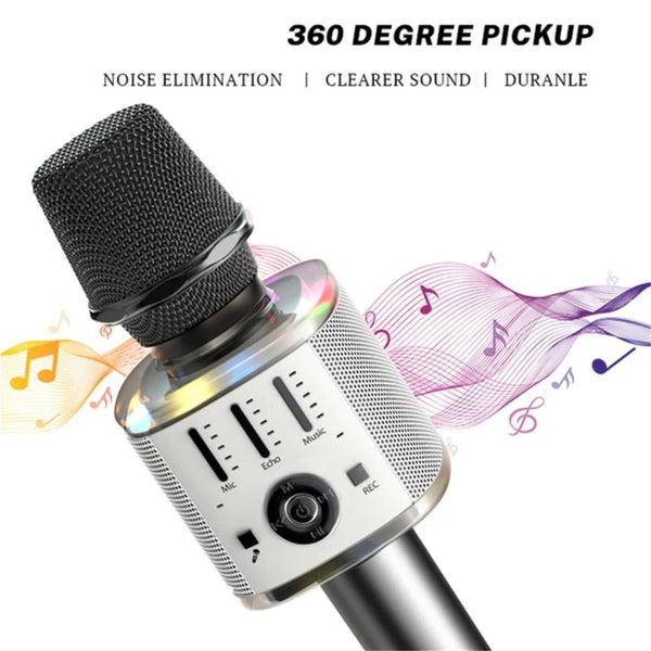 YESIDO KR10 Wireless Bluetooth Karaoke Microphone