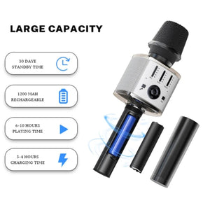 YESIDO KR10 Wireless Bluetooth Karaoke Microphone