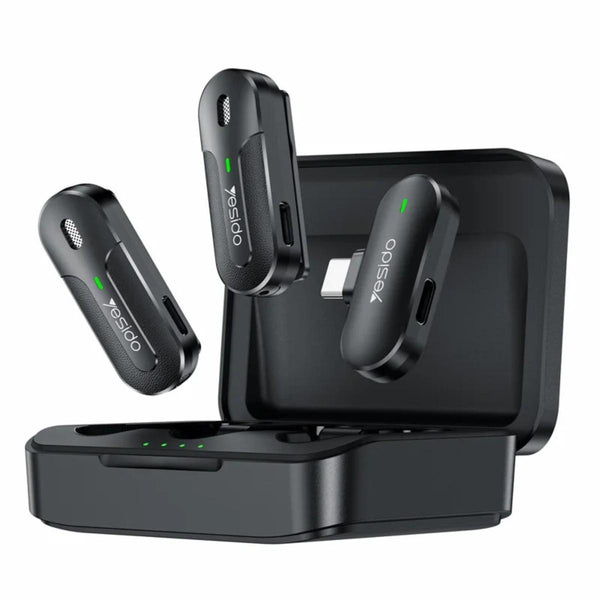 YESIDO KR17 Dual Wireless Lavalier Mic System