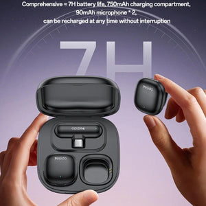 YESIDO KR21 AI Noise-Canceling Wireless Lavalier Mic