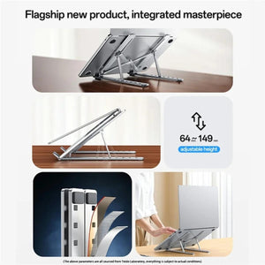 YESIDO LP07 Laptop Bracket Height Adjustable Aluminum Alloy Notebook Stand
