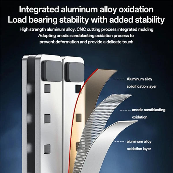 YESIDO LP07 Laptop Bracket Height Adjustable Aluminum Alloy Notebook Stand