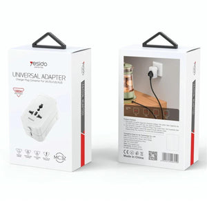YESIDO MC32 Universal Travel Plug Adapter